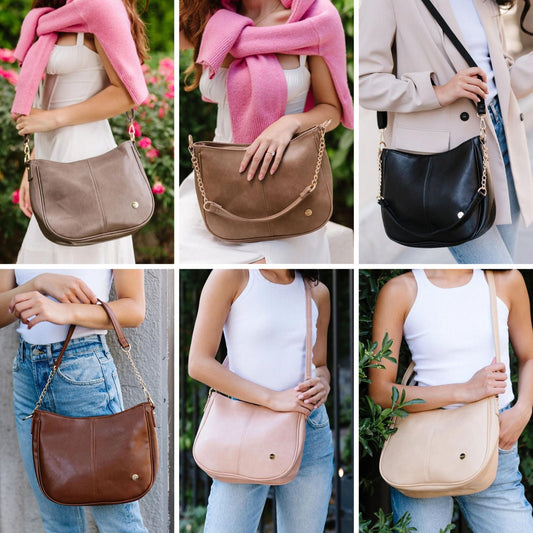 PREORDER: Marissa Saddle Crossbody in Six Colors