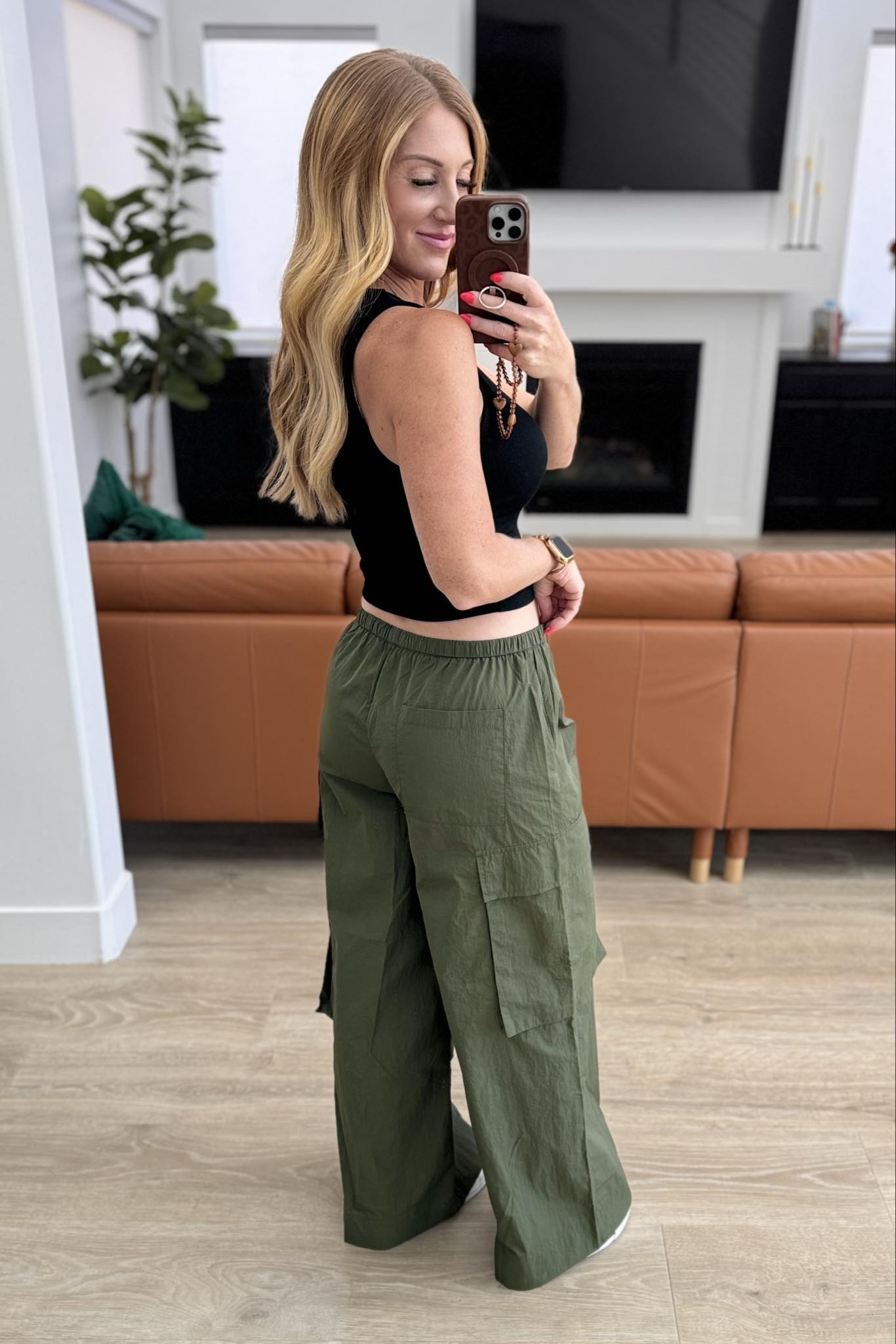 PREORDER: Archer Asymmetrical Pocket Wide Leg Cargo Pants in Two Colors