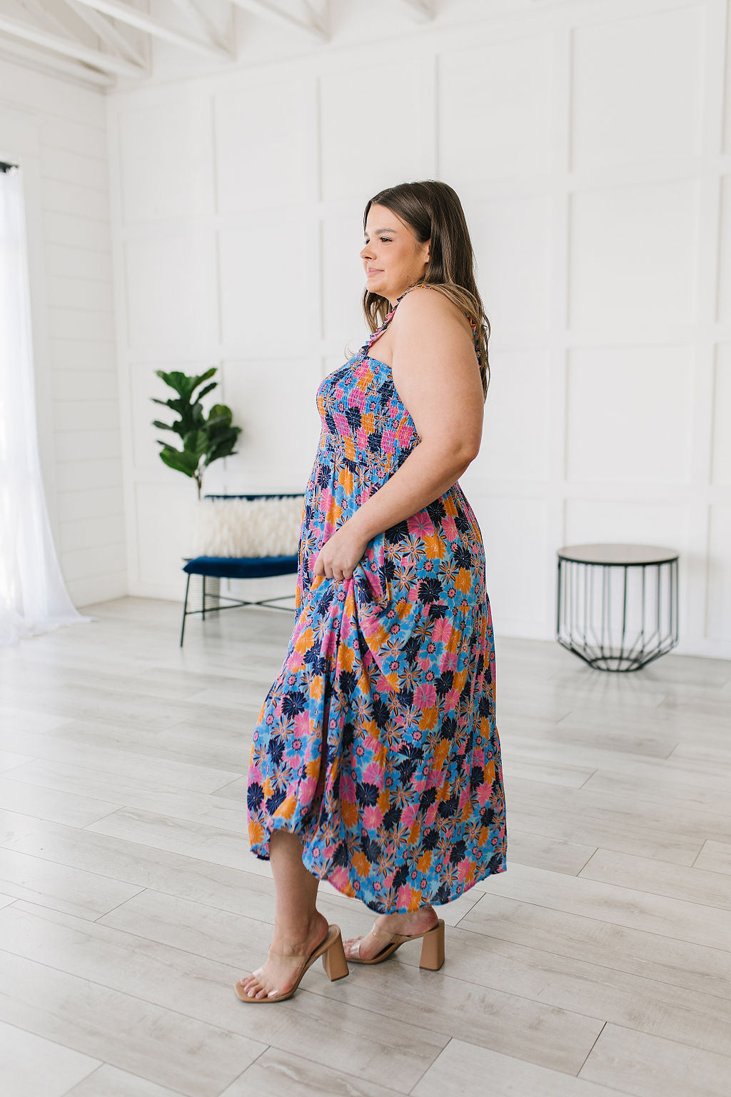 Along The Way Floral Maxi