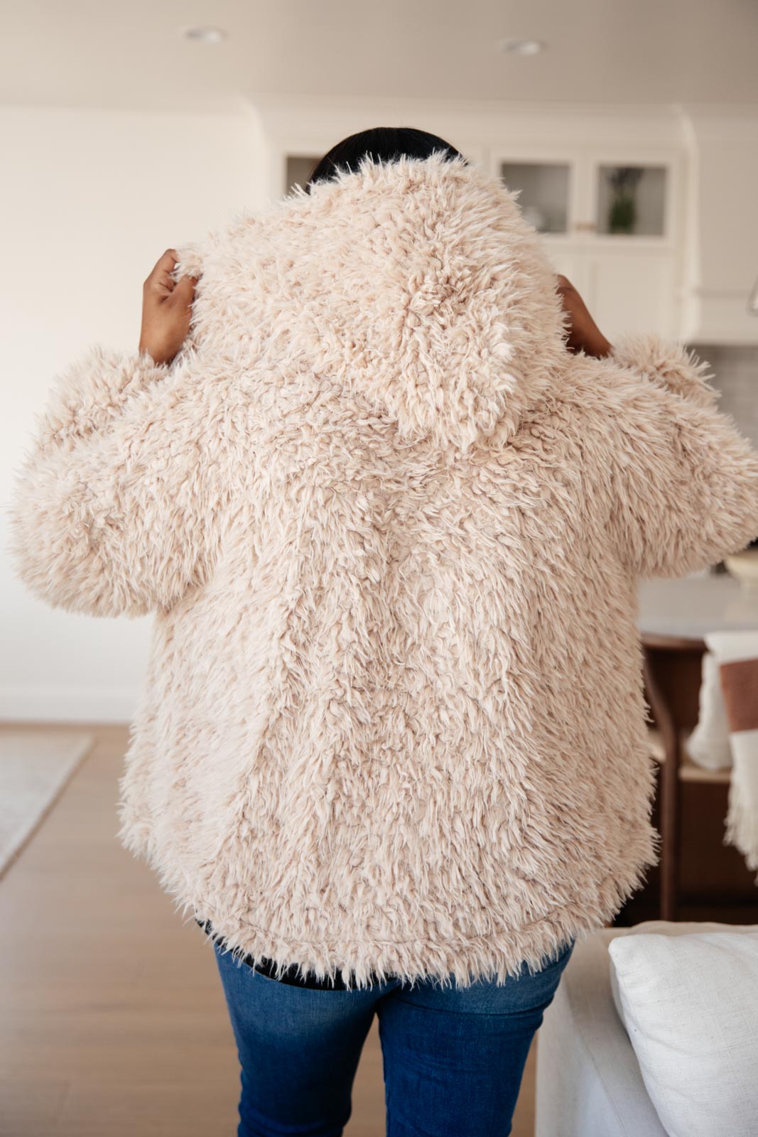 Annika Plush Faux Fur Jacket