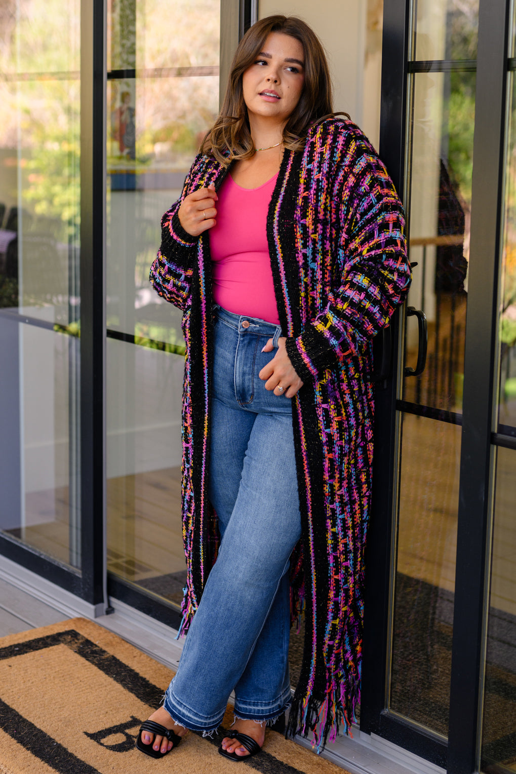 Can't Contain It Duster Cardigan