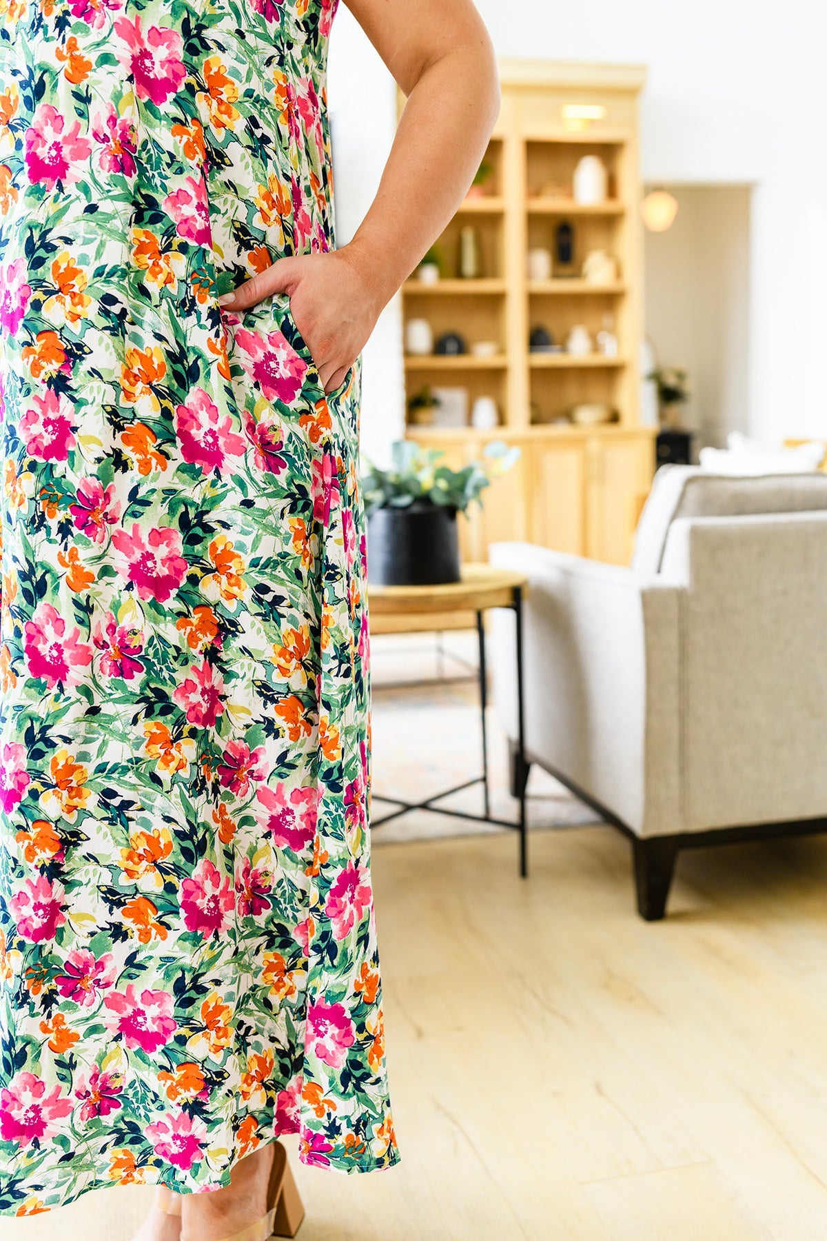 Click Click Bloom Floral Maxi Dress