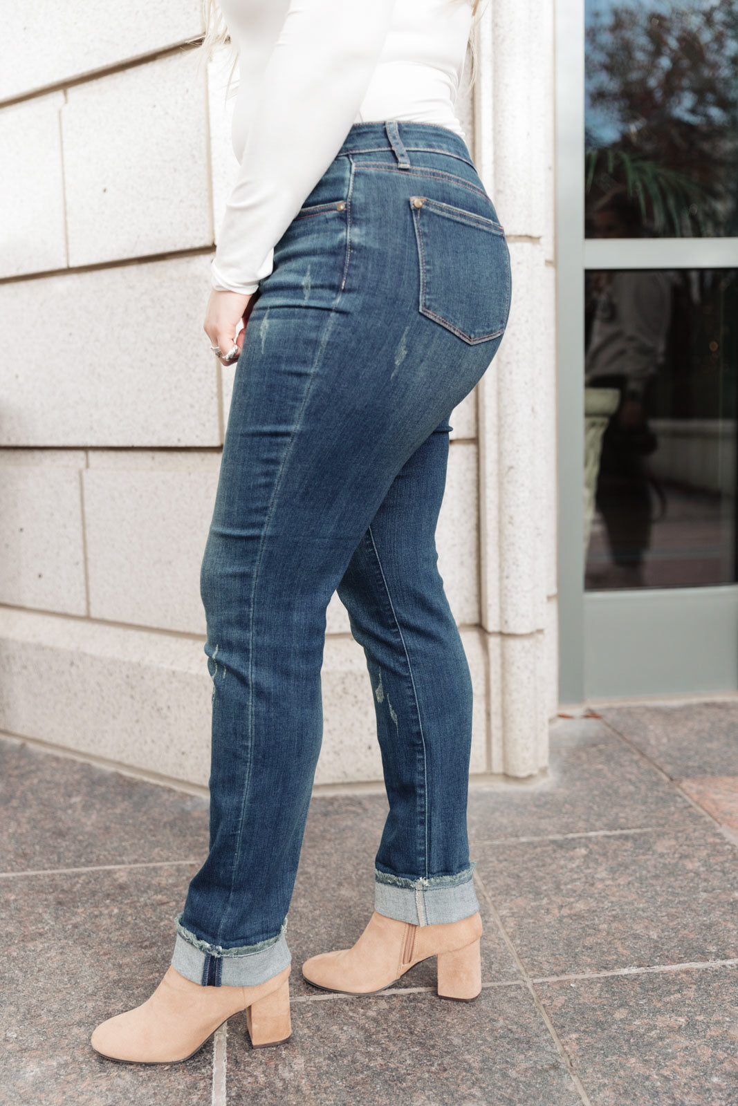 Double Trouble Midrise Boyfriend Jeans