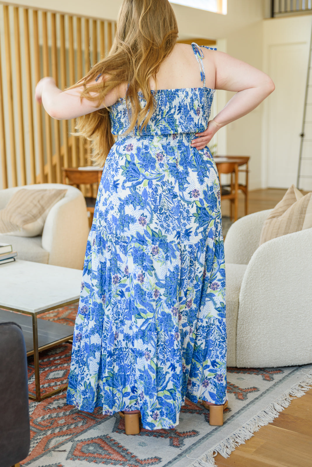 Flower Child Blue Dress