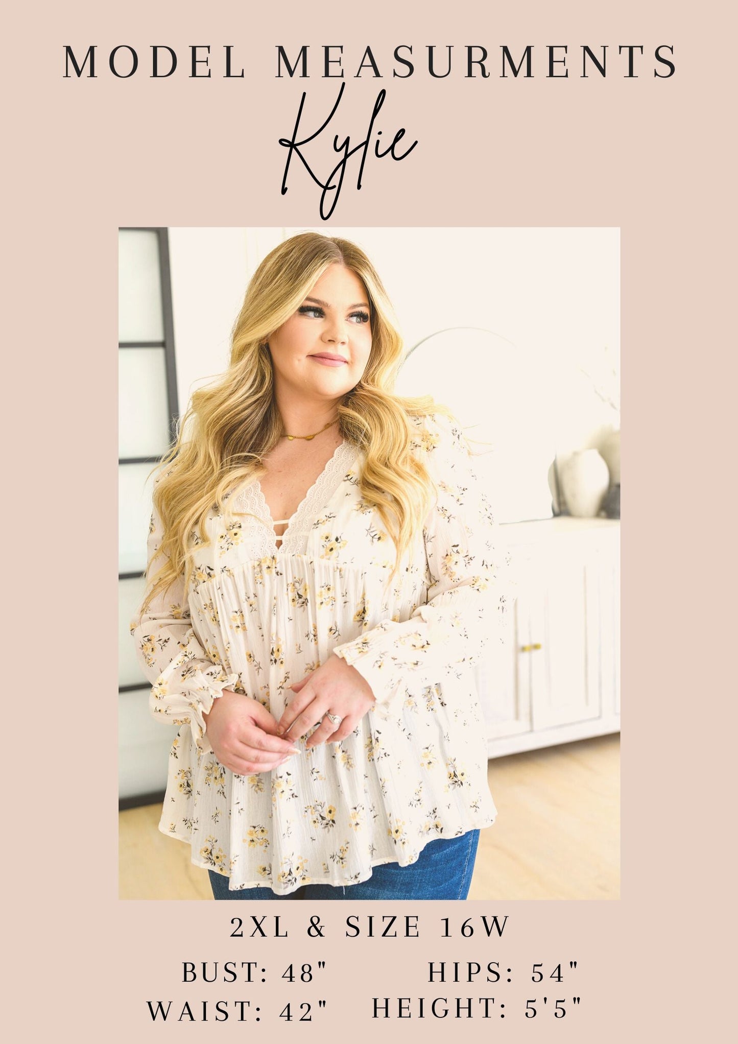 Floral Feels Flutter Sleeve Babydoll Blouse