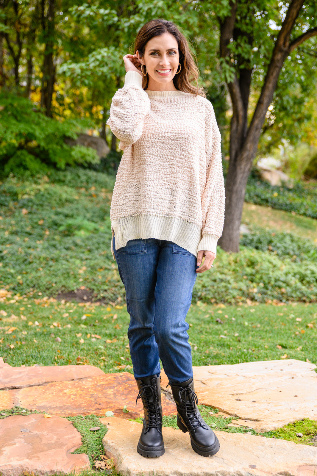 Monaco Sweater In Ivory