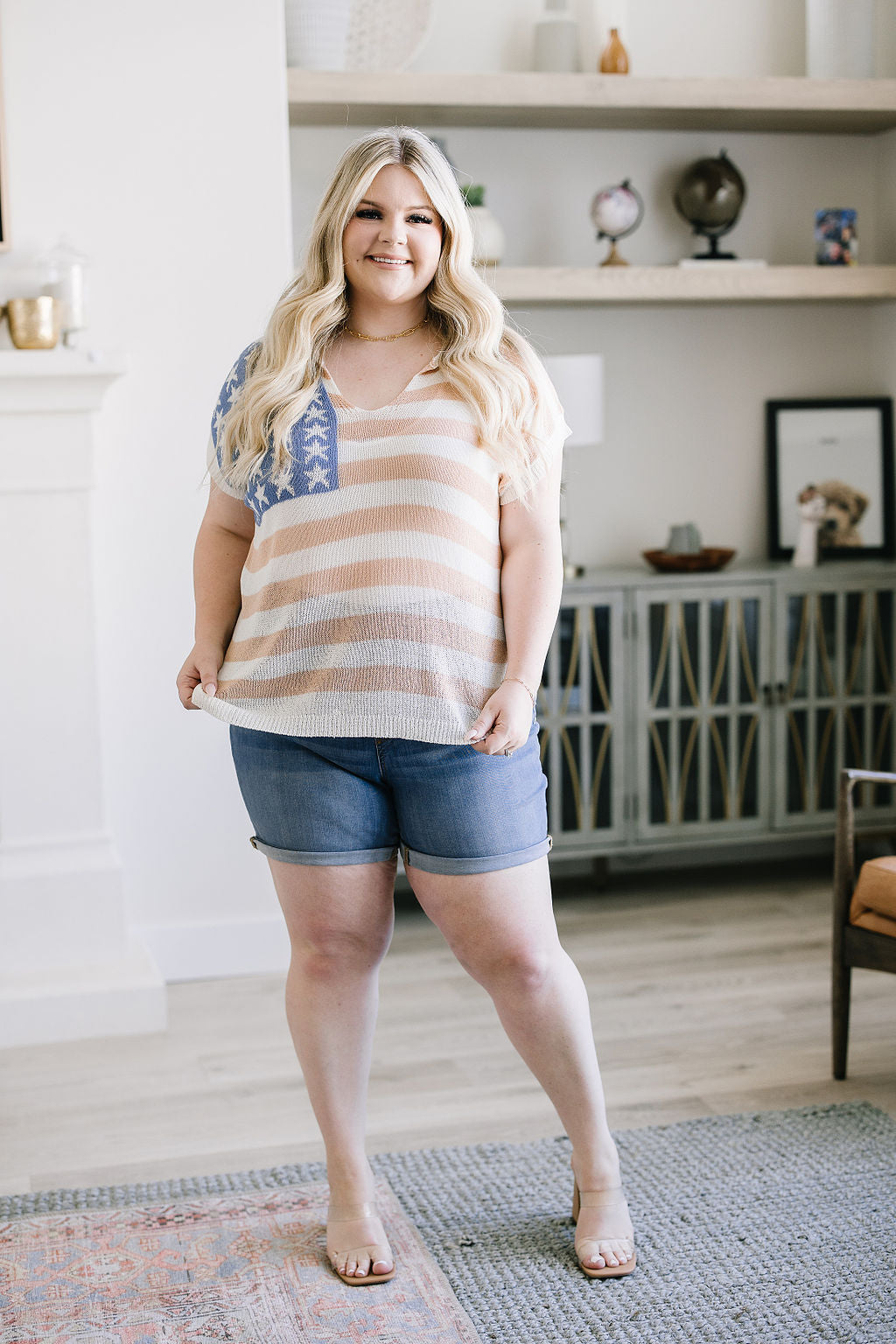 Old Glory Sleeveless Sweater