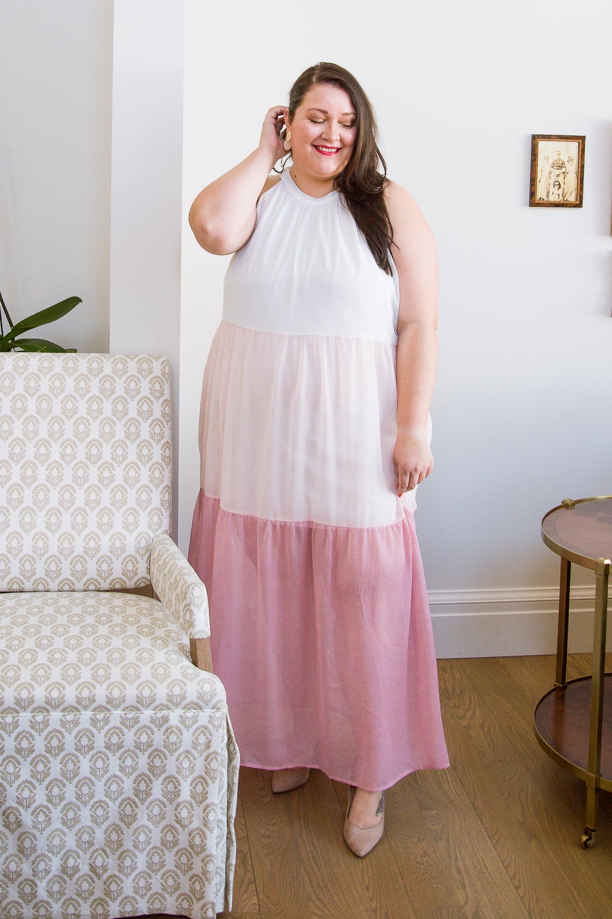 Rosè Maxi Dress