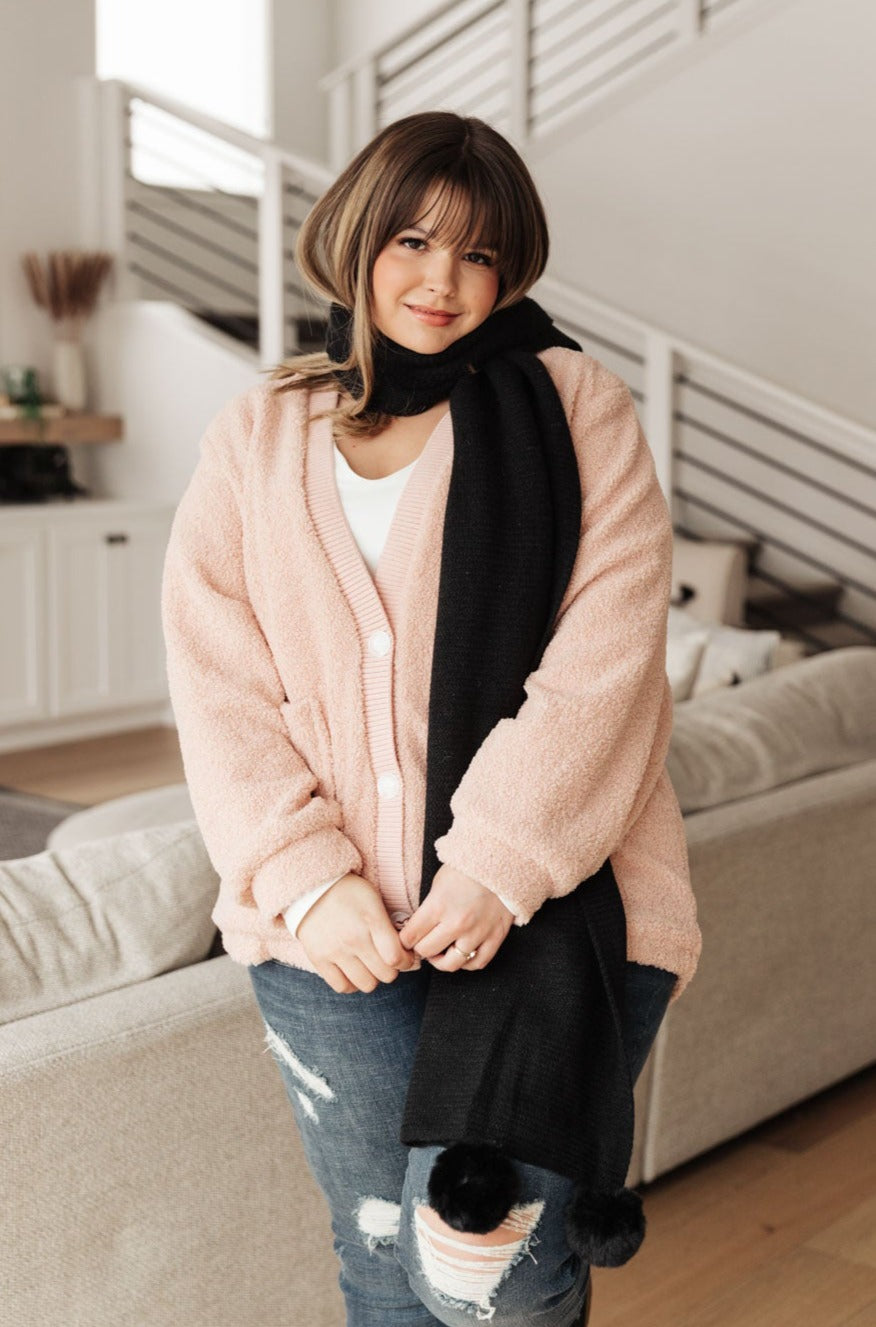 Start The Trend Cardigan in Blush